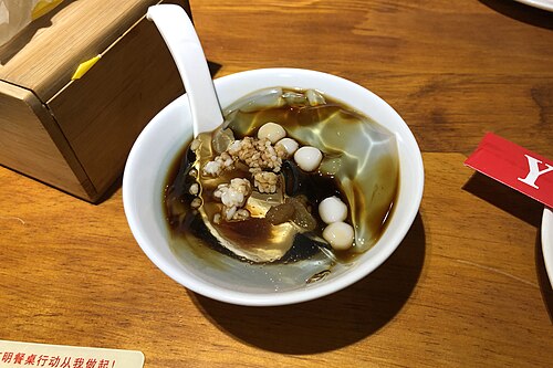 冰粉甜品